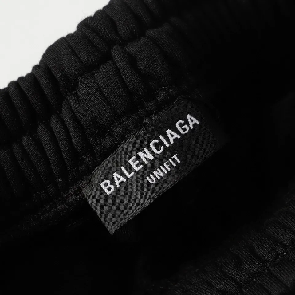 P135💰 BALENCIAGA Logo Premium Same Style ：Black Dark Gray Light Gray Sizes：XS S M L